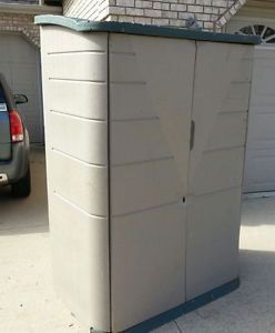 Rubbermaid 60 In X 79 In X 54 In Olive Resin Outdoor Storage Shed