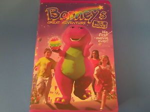Barney S Great Adventure The Movie Vhs Video Vintage