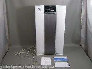 Nikken Air Wellness POWER5 HEPA Purifier Ionizer Cleaner Filter w Remote Manual