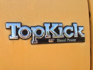 GMC Topkick Dump Truck Cat 3116 Diesel Engine 1 Owner Low Miles