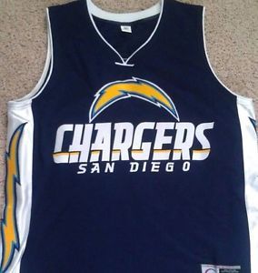 san diego chargers basketball jersey