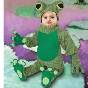 Frog Deluxe 0 9 Months Halloween Costume Infant Baby Valerie Tabor Smith Green