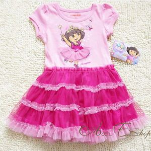 Dora The Explorer Girl Kids 18M 5Y Fairy Costume Party Summer Dress Skirt Outfit