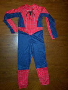 Spiderman Costume Size 4 6