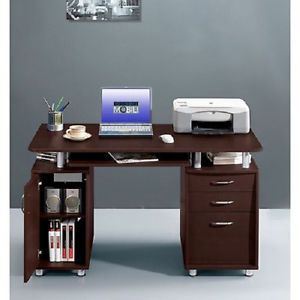Techni Mobili Super Storage Computer Desk Heavy Duty Modern Home Office Chair