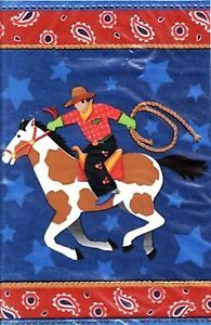Western Theme Cowboy Party Loot Treat Sack Favor Bags 8ct Party Supplies