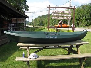 Hunting and Fishing Kayak Nucanoe Classic 10' with Sport Box Olive Green