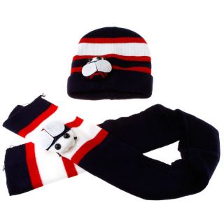 Baby Girl Boy Toddler Cute Beanie Winter Bee Ladybug Hat Cap Scarf Suit H3101DB