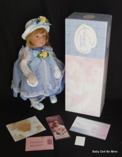 New in Box Lee Middleton Artist Collection Alison 22" Doll