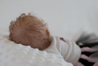 Beautiful Reborn Newborn Baby Girl BB Anna Light Brown Hair Magnetic Pacifier