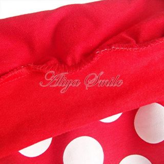 Polka Dots Toddler Girls Hoodie Coat Kids Minnie Mouse Bow T Shirt Costume 12M 5