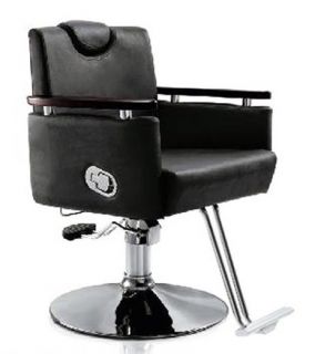 Professional All Purpose Reclining Hydraulic Styling Salon Barber Chair Black