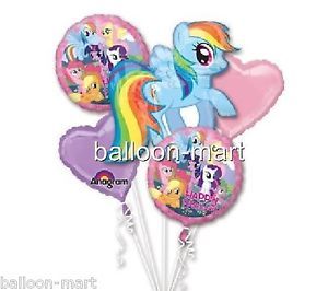 Birthday Balloons Toddler Party My Little Pony Rainbow Dash Supplies Brite New