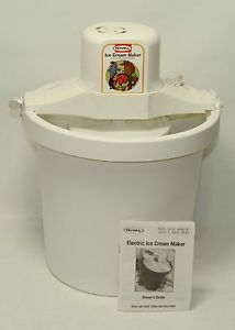 RIVAL F69204-X 4 Quart Electric Ice Cream Maker 