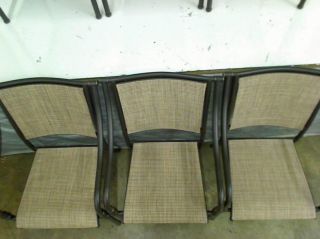 Hampton Bay Andrews Patio Dining Set 6 Chairs Only
