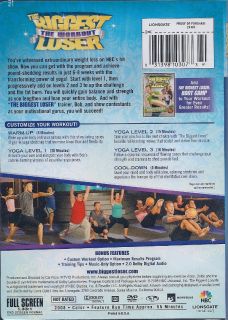 Biggest Loser Workout Weight Loss Yoga Fat Burning DVD 031398103073
