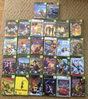 Original Xbox Games Lot