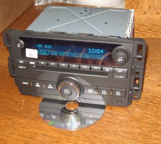 Unlocked Chevy Impala 6 CD Changer Radio 3 5mm Aux iPod Input  Plug Play