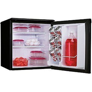 Danby Compact Small Refrigerator 1 8 CU ft Mini Dorm Office Fridge New Black