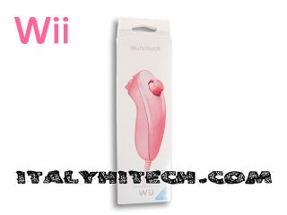 Nunchuck Wii Rosa Pink Nunchuk x Controller Wiimote Wii Nintendo Plus
