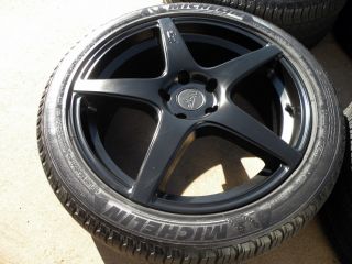 20" Niche GT Wheels Land Range Rover HSE Sport Matte Black Michelin Tires