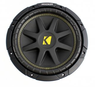 2 Kicker 10C104 Comp 10" 600 Watt 4 Ohm Car Subwoofers Combo Amplifier Amp Kit 713034050247