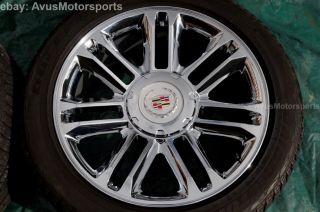 2013 Cadillac Escalade 22" Chrome Wheels Tires Silverado 1500 Tahoe Suburban