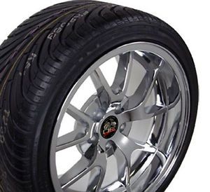 18" Fits Mustang® FR500 Wheels Rims Tires Chrome
