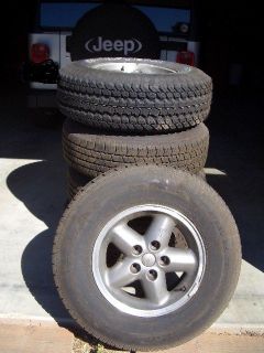 Jeep Wrangler Wheel and Tire Set