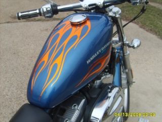 Sportster Graphics Stickers Flame Decals Fits 1200 883