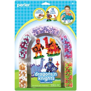 Perler Fun Fusion Fuse Bead Design and Go Activity Kit