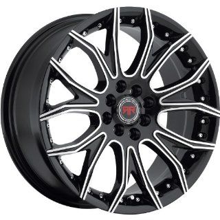 Revolution Racing RR04 18 Black Wheel / Rim 5x110 & 5x4.5 with a 40mm Offset and a 73.1 Hub Bore. Partnumber RR04 1881051101143+40BM: Automotive