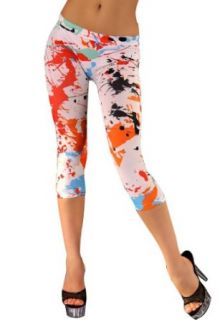 Amour Patriotic Sexy Colorful Prints Fashion Leggings Tights Pants Jegging ("A Muscle Print"): Clothing