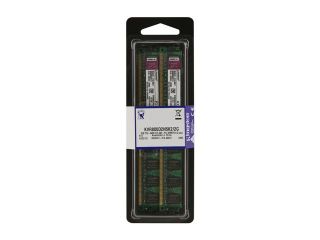 Kingston ValueRAM 2GB (2 x 1GB) 240 Pin DDR2 SDRAM DDR2 800 (PC2 6400) Dual Channel Kit Desktop Memory Model KVR800D2N5K2/2G