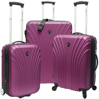Travelers Choice Cape Verde 3 piece Hardside Luggage Set : 2 Carry On Pieces