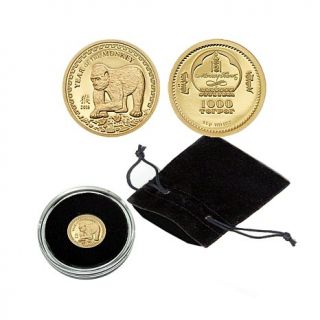 2015 Proof Limited Edition of 15,000 "Year of the Monkey" .9999 Gold 1,000 Togr   7923054