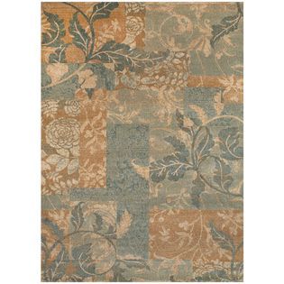 Grand Trunk Trading Company  5 x 8 Mystic Blue Rollins Area Rug