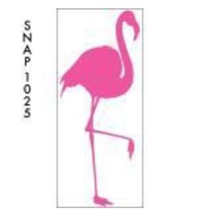 Blue Mountain  Pink Flamingo 1 Sheet 17.125 In. x 39.75 In.