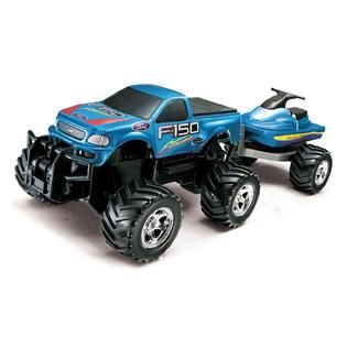 Just Kidz  1:22 Scale Ford F 150 With Jet Ski Remote Control Vehicle