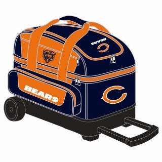 NFL Double Roller Bowling Bag  Chicago Bears