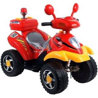 EZ Riders Battery Operated 4 Wheeler   Red / Yellow