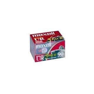 Maxell(R) Cassette Audio Tape, 90 Minute Normal Bias Standard, Pack Of 