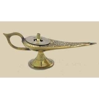   Solid Brass Aladdin Magic Genie Lamps   Incense