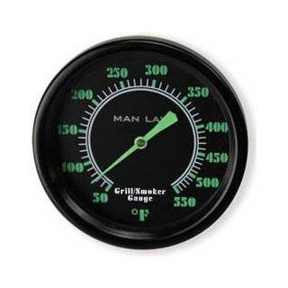 Man Law BBQ Series Grill / Smoker Thermometer with Glow in the Dark 