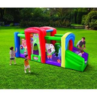   Zoo Park Bouncer with Ball Pit   Inflatable Bounce House: Toys & Games