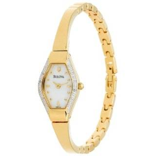  Bulova Womens 98R007 Diamond Case Watch: Bulova: Watches