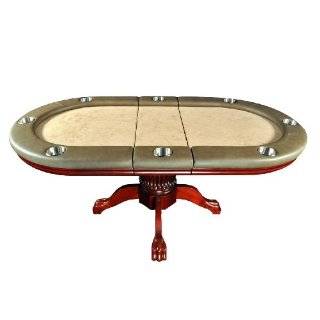 Rockwell Elegant Furniture Poker Table with Oval Table Top  