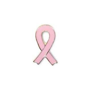    Pink Ribbon Breast Cancer Awareness Tac Lapel Tie Pin: Clothing