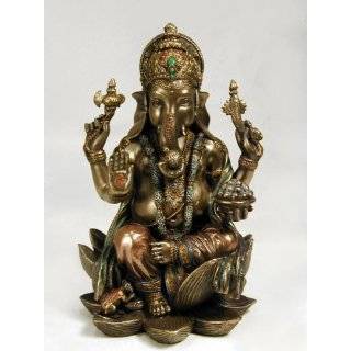 Dancing Ganesha (Ganesh), Hindu Elephant God of Success Statue, 8 1/2 