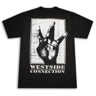 Ice Cube West Side Connection Black T Shirt